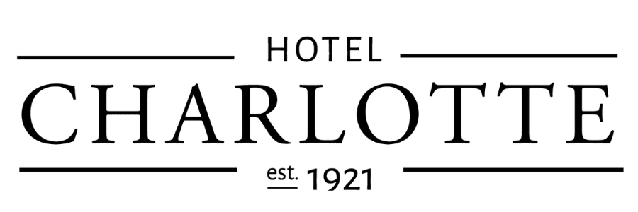 Logo for Hotel Charlotte, established 1921.